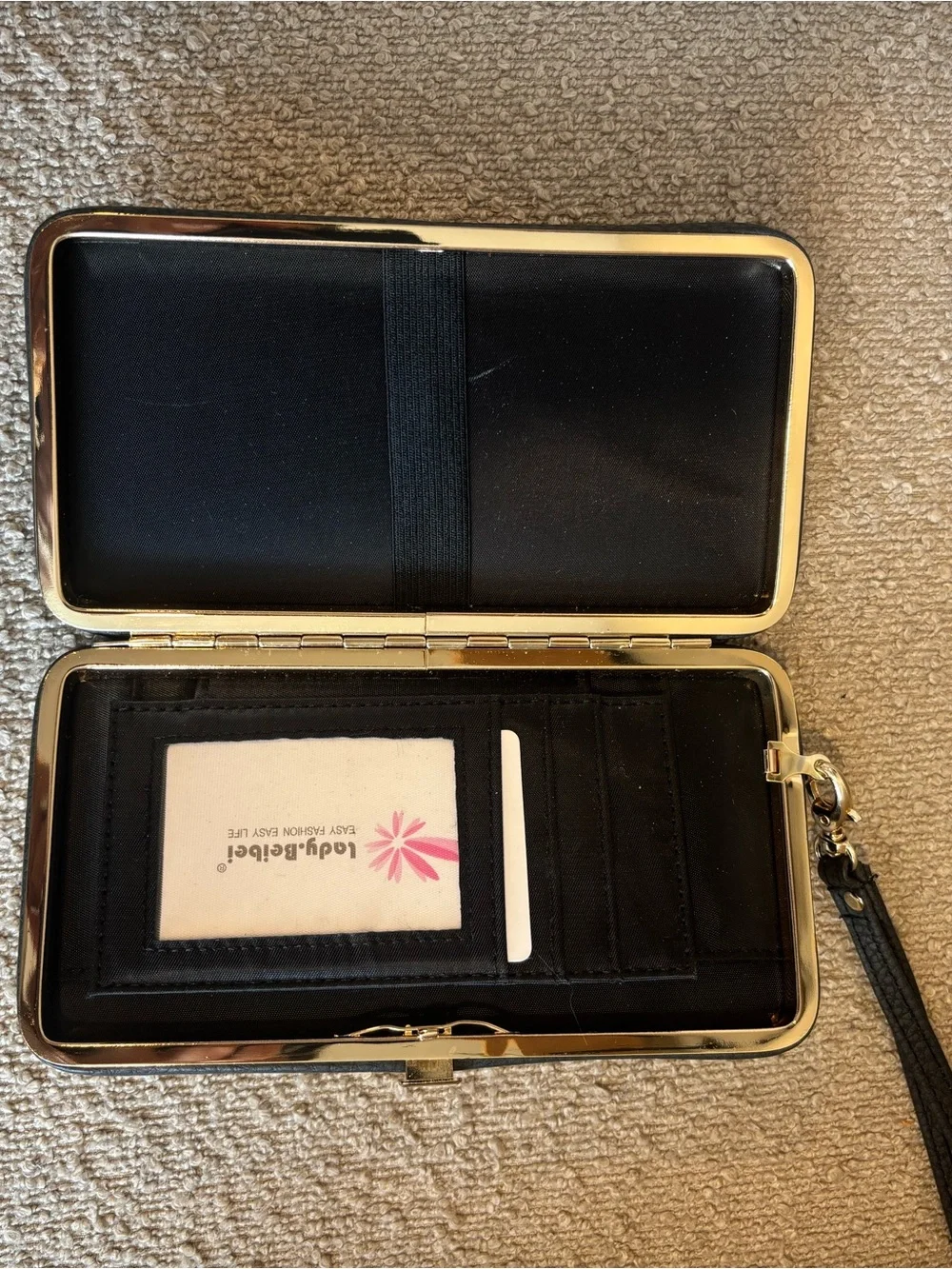 Lady BeiBei black wristlet